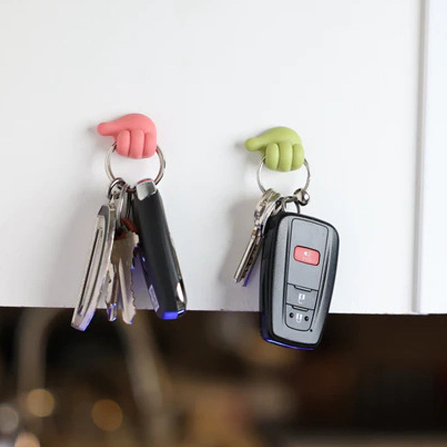 9103 Multifunctional Multi functional Hand Shape Wall Clip Hanger Keys Cable Holder DeoDap 9103 Multifunctional Multi functional Hand Shape Wall Clip Hanger Keys Cable Holder DeoDap